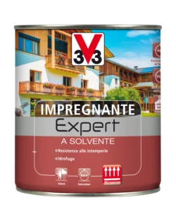 Expert - impregnante a solvente colore noce scuro - 0,75 litri